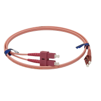 Патчкорд SC/UPC-LC/UPC MM (OM4) 15м Duplex