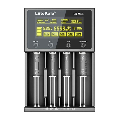 Зарядний пристрій LiitoKala Lii-M4S