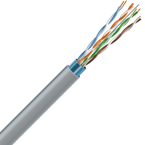 Кабель FTP мідь внутрішній ЗЗКМ Cat. 6 F/UTP 4x2x23 305м