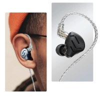 Навушники KZ Audio ZAX BLACK NO MIC Навушники KZ Audio ZAX BLACK NO MIC