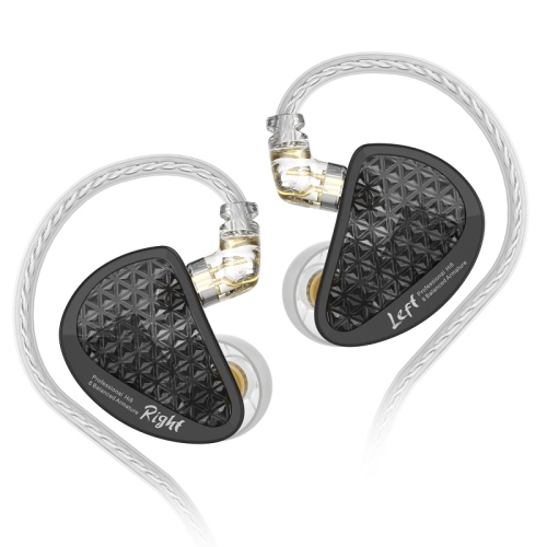 Навушники KZ Audio AS16 PRO BLACK NO MIC
