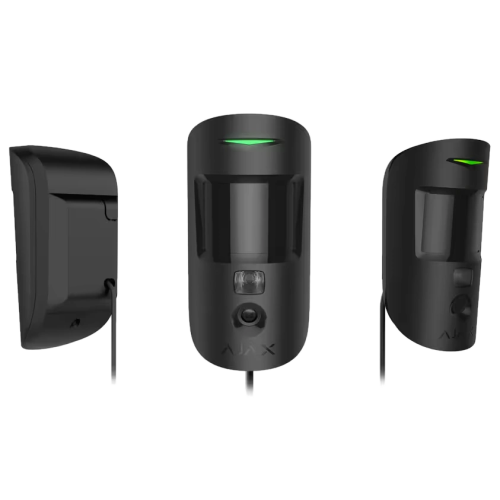 Superior MotionCam (PhOD) black Fibra Дротовий сповіщувач руху з підтримкою фотоверифікації Ajax