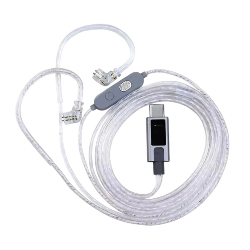 Кабель для навушників KZ Audio M2 Dual Mic Silver-Plated Upgrade Cable