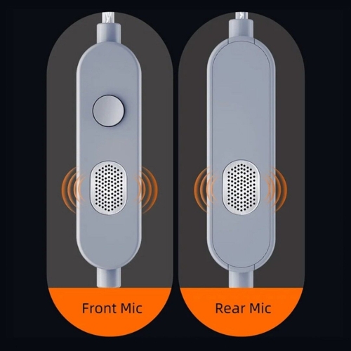 Кабель для навушників KZ Audio M2 Dual Mic Silver-Plated Upgrade Cable