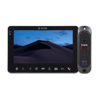 Комплект відеодомофона BCOM BD-780 Black Kit: відеодомофон 7" і відеопанель Комплект відеодомофона BCOM BD-780 Black Kit: відеодомофон 7" і відеопанель