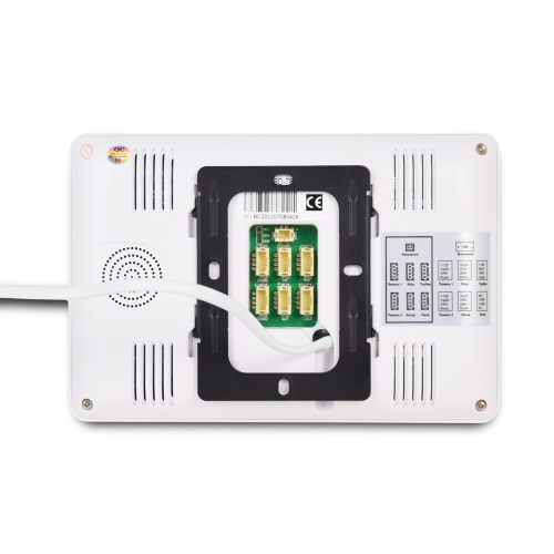 Комплект відеодомофона BCOM BD-780 White Kit: відеодомофон 7" і відеопанель