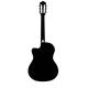 Електроакустична гітара STAGG N SCL60 TCE-BLK