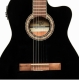 Електроакустична гітара STAGG N SCL60 TCE-BLK