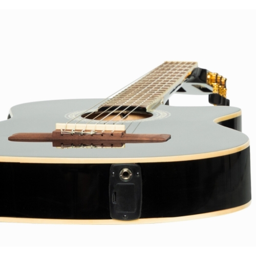 Електроакустична гітара STAGG N SCL60 TCE-BLK