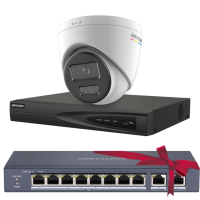 Комплект Hikvision DS-2CD1347G2H-LIUF 4МП (2.8мм)