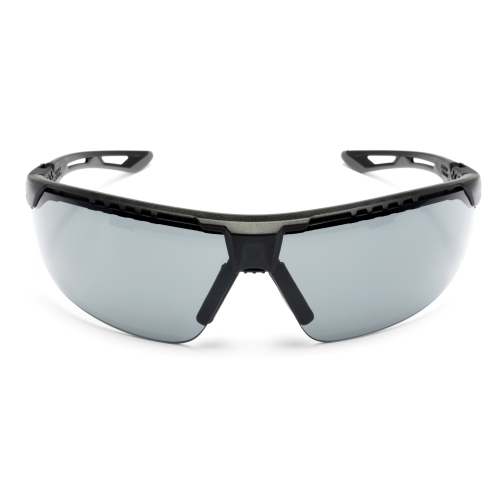 Захисні окуляри Pyramex Truflex (gray) Anti-Fog, cірі в чорно-сірій оправі