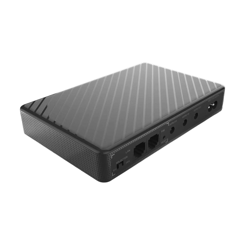 Джерело безперебійного живлення Mini UPS SKE POE-432N 8800mAh 5V/9V/12V/15V/24V/PoE, Li-ion 4*2.2Ah, для роутера і медіаконвертера