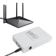 Джерело безперебійного живлення Mini UPS WGP UPS103C 16000mAh 5V/12V/12V, Li-ion 4*4Ah, для роутера і медіаконвертера