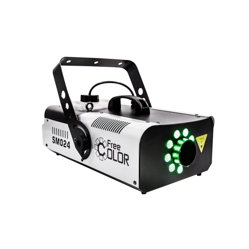 Генератор диму з підсвічуванням Free Color SM024 1500W LED