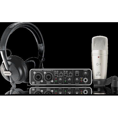 Комплект для звукозапису BEHRINGER U-PHORIA STUDIO PRO