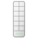 Дротова клавіатура Ajax Superior KeyPad Outdoor Fibra White (117759.285.WH)