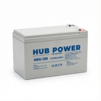 Акумулятор гелевий 12В 9 Аг для ДБЖ Hub Power HEG-129 Акумулятор гелевий 12В 9 Аг для ДБЖ Hub Power HEG-129