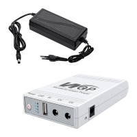Комплект Mini UPS з блоком живлення: джерело безперебійного живлення Mini UPS WGP UPS103A 10400mAh 5V/12V/12V, Li-ion 4*2.6Ah, для роутера і медіаконвертера та блок живлення Kraft KRF-1203PS 12V/3A Комплект Mini UPS з блоком живлення: джерело безперебійного живлення Mini UPS WGP UPS103A 10400mAh 5V/12V/12V, Li-ion 4*2.6Ah, для роутера і медіаконвертера та блок живлення Kraft KRF-1203PS 12V/3A