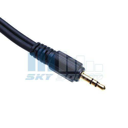 Міжблочний кабель SKY SOUND RC-001 (3.5мм Jack - 2 RCA\10m)
