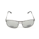 Окуляри поляризаційні BluWater Navigator-3 Gun Metal Polarized (flash mirror), дзеркальні сірі в темній металевій оправі