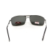 Окуляри поляризаційні BluWater Navigator-3 Gun Metal Polarized (gold mirror), сірі з дзеркальним золотистим покриттям в темній металевій оправі