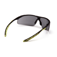 Окуляри захисні Pyramex Flex-Lyte Black-Lime (gray), cірі в чорно-лаймовій оправі