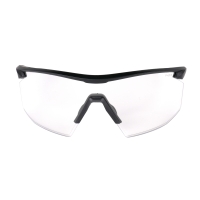 Окуляри захисні Pyramex PMXSPEC (clear) Super Anti-Fog H2MAX, прозорі в чорно-сірій оправі
