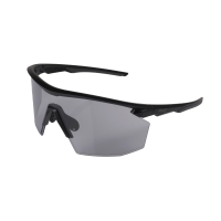 Окуляри захисні Pyramex PMXSPEC (light gray) Super Anti-Fog H2MAX, світло-сірі напівтемні в чорно-сірій оправі