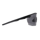 Окуляри захисні Pyramex PMXSPEC (light gray) Super Anti-Fog H2MAX, світло-сірі напівтемні в чорно-сірій оправі