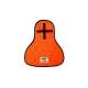 Охолоджуюча підкладка для захисної каски з накидкою для шиї Pyramex CNS1 (Hi-vis Orange)