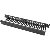 Органайзер кабельний GEAR горизонтальний з кришкою 19"(GCM-PL1U19INCH) Органайзер кабельний GEAR горизонтальний з кришкою 19"(GCM-PL1U19INCH)