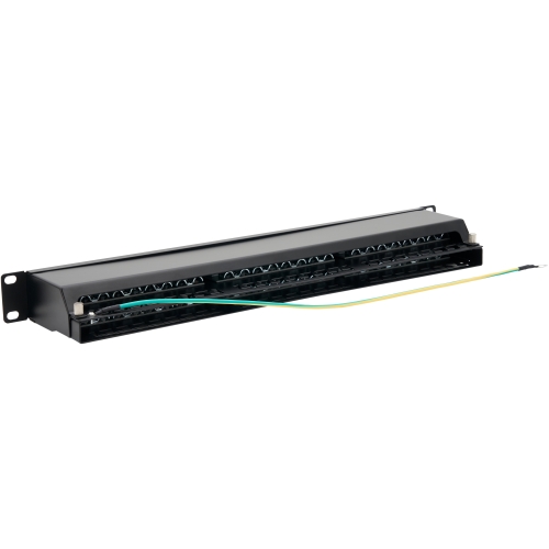 Патч-панель GEAR мережева RJ-45 19" 1U KeyStone 48 портів (GPP-STP1U48P)