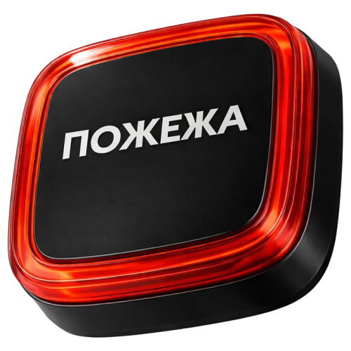 Cповіщувач Ajax EN54 FireProtect (VAD) black пожежний світловий “ПОЖЕЖА“
