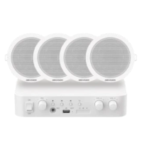 Гібридний аудіокомплект Hikvision DS-QAE1KA80206-4