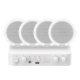 Гібридний аудіокомплект Hikvision DS-QAE1KA80206-4