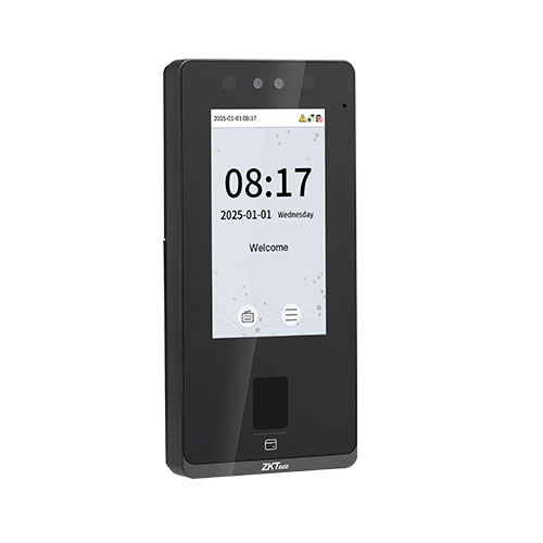 Біометричний термінал ZKTeco SenseFace 4A [FP][ID] розпізнавання облич та відбитків пальців зі зчитувачем карт EM-Marine
