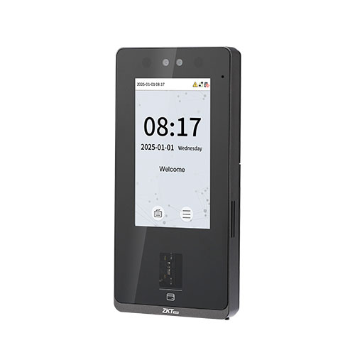 Біометричний термінал ZKTeco SenseFace 4A [FP][ID] розпізнавання облич та відбитків пальців зі зчитувачем карт EM-Marine