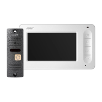 Аналоговий комплект відеодомофона ARNY AVD-4005 (AVD-405 4.3'' + AVP-05 (v.2)), White + Gray
