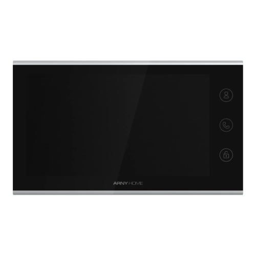 Мультиформатний відеодомофон ARNY AVD-731A 7'' IPS Wi-Fi, Black