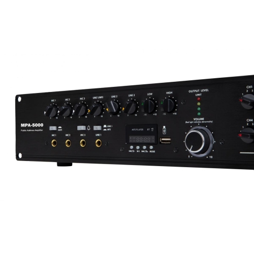 Трансляційний підсилювач потужності SKY SOUND MPA-5000 (6-ZONE)