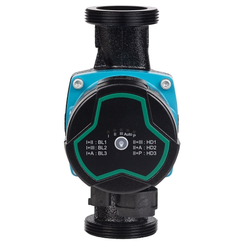 Насос циркуляційний енергозберігаючий 5-90Вт Hmax 8м Qmax 73л/хв Ø2" 180мм + гайки Ø1¼" AQUATICA GPA32-8/180 III (774064)