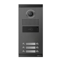 Аналогова відеопанель 6-абонентська з Mifare-зчитувачем Commax DRC-6ML/RF1 2Мп 95°