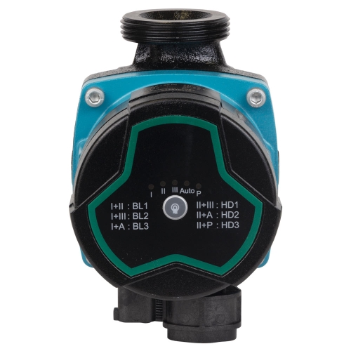 Насос циркуляційний енергозберігаючий 5-39Вт Hmax 6м Qmax 53л/хв Ø1½" 130мм + гайки Ø1" AQUATICA GPA25-6/130 III (774052)