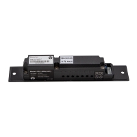 Ригельний замок Yli Electronic YB-100N(LED)-8P врізний з LED індикацією, таймером для системи контролю доступу
