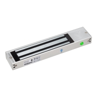 Електромагнітний замок Yli Electronic YM-350N(LED) зі світловою індикацією для системи контролю доступу