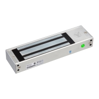 Електромагнітний замок Yli Electronic YM-750N(LED) зі світловою індикацією