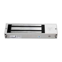 Електромагнітний замок Yli Electronic YM-750N(LED) зі світловою індикацією