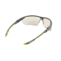 Захисні окуляри Pyramex Truflex Grey-Lime (indoor/outdoor mirror) Anti-Fog, дзеркальні напівтемні в сіро-лаймовій оправі