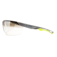 Захисні окуляри Pyramex Truflex Grey-Lime (indoor/outdoor mirror) Anti-Fog, дзеркальні напівтемні в сіро-лаймовій оправі