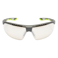 Захисні окуляри Pyramex Truflex Grey-Lime (indoor/outdoor mirror) Anti-Fog, дзеркальні напівтемні в сіро-лаймовій оправі